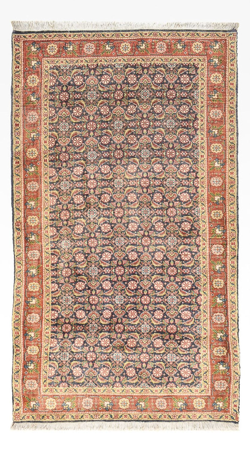 Persisk matta - Tabriz - 162 x 86 cm - mörk beige