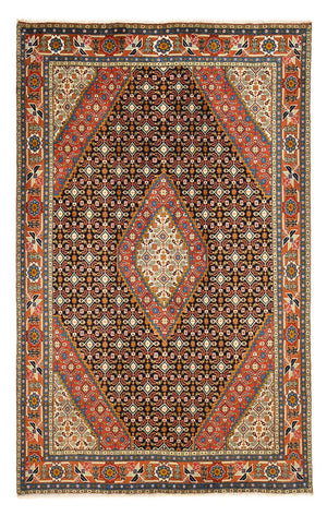 Persisk matta - Tabriz - 302 x 197 cm - mörk beige