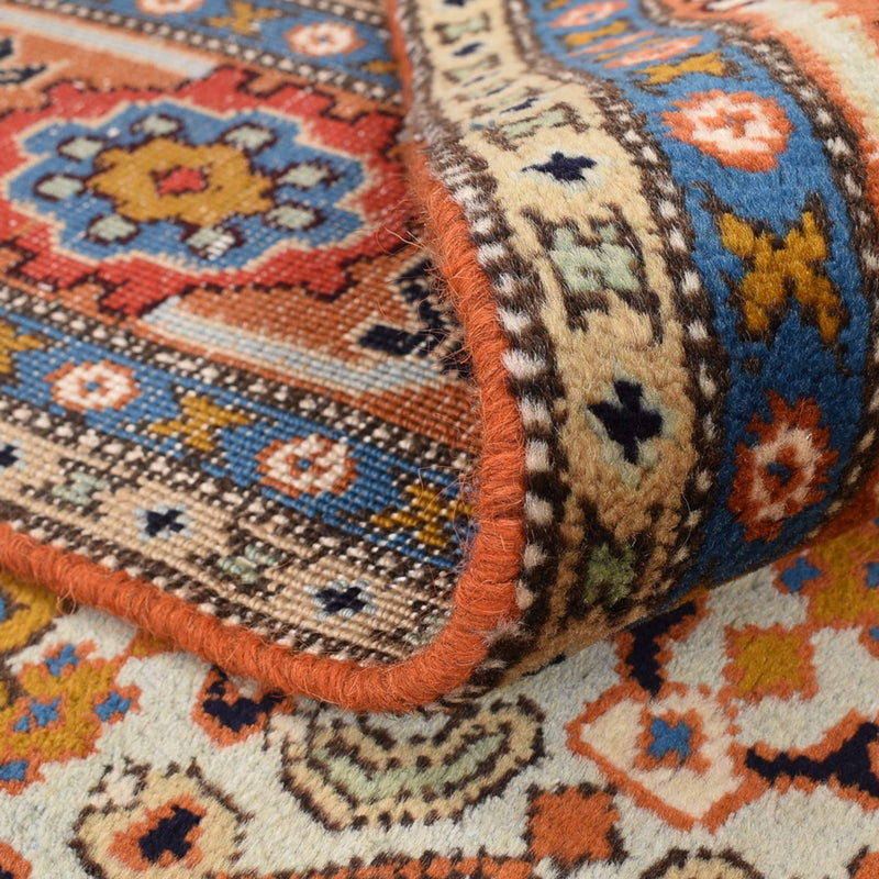 Persisk matta - Tabriz - 302 x 197 cm - mörk beige