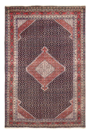 Persisk matta - Nomadic - 304 x 199 cm - bordeaux röd