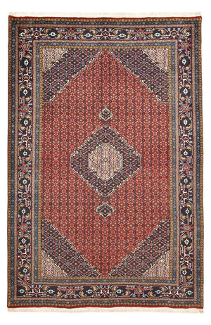 Persisk matta - Nomadic - 288 x 191 cm - mörkröd