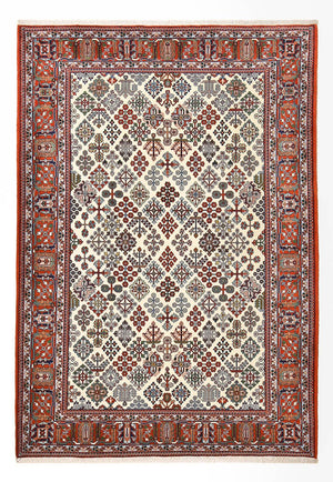 Persisk matta - Nomadic - 246 x 170 cm - grädde