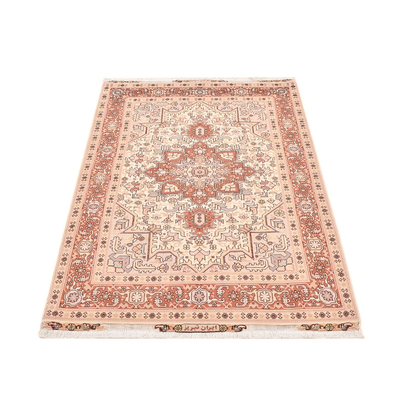 Persisk matta - Tabriz - Royal - 153 x 100 cm - ljusbeige