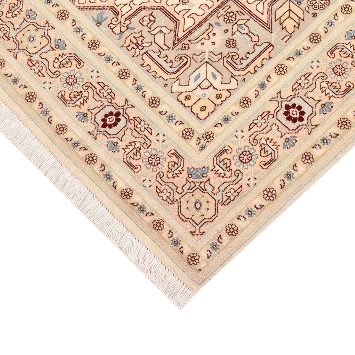 Persisk matta - Tabriz - Royal - 148 x 100 cm - ljusbeige
