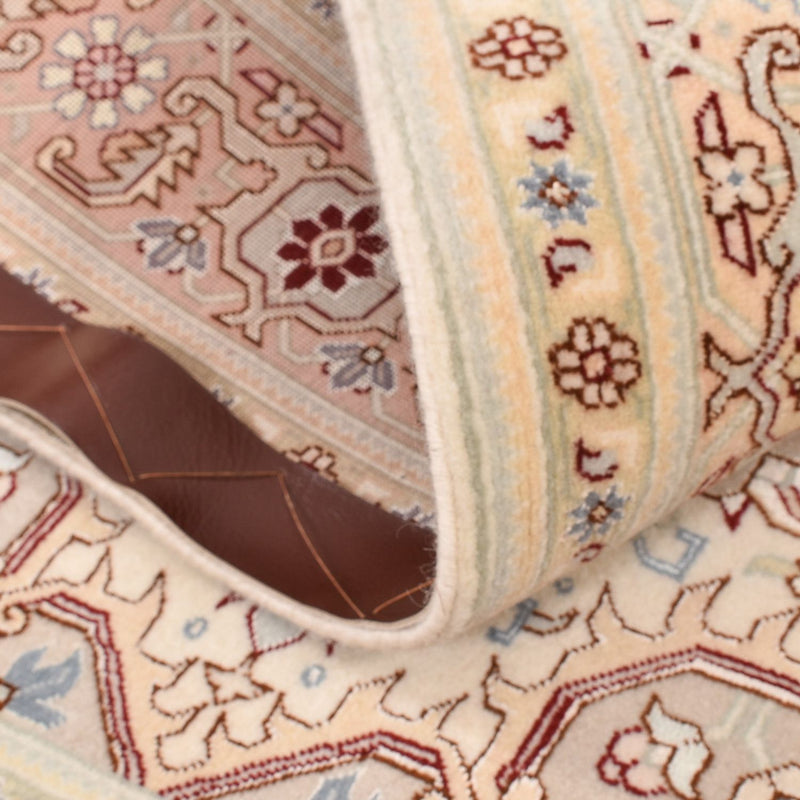 Persisk matta - Tabriz - Royal - 148 x 100 cm - ljusbeige