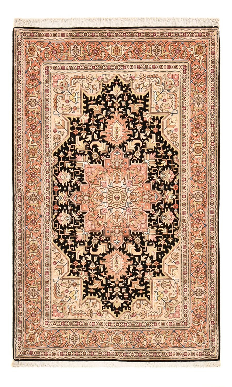Persisk matta - Tabriz - Royal - 166 x 100 cm - mörkblå