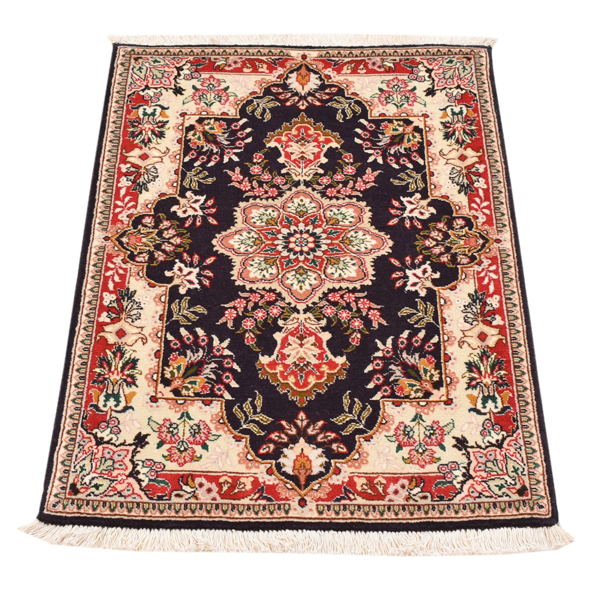 Persisk matta - Tabriz - Royal - 89 x 60 cm - flerfärgad