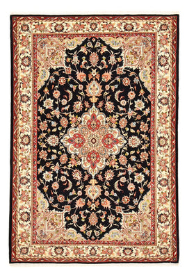 Persisk matta - Tabriz - Royal - 203 x 142 cm - mörkröd