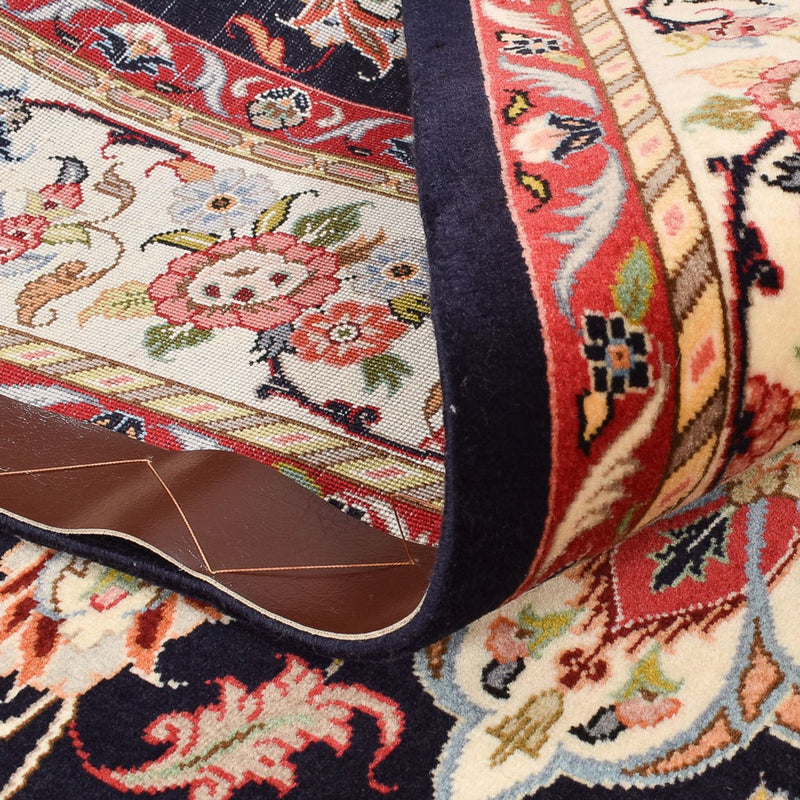 Persisk matta - Tabriz - Royal - 203 x 142 cm - mörkröd