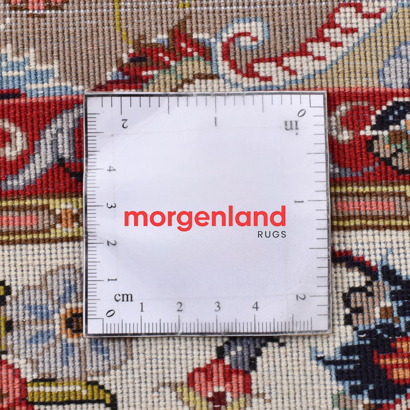 Persisk matta - Tabriz - Royal - 203 x 142 cm - mörkröd