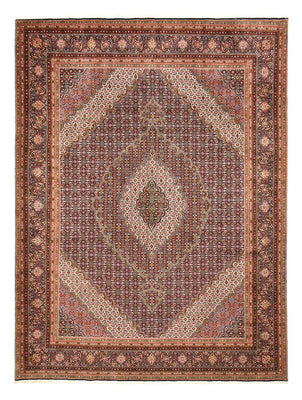 Persisk matta - Tabriz - Royal - 402 x 303 cm - mörk beige