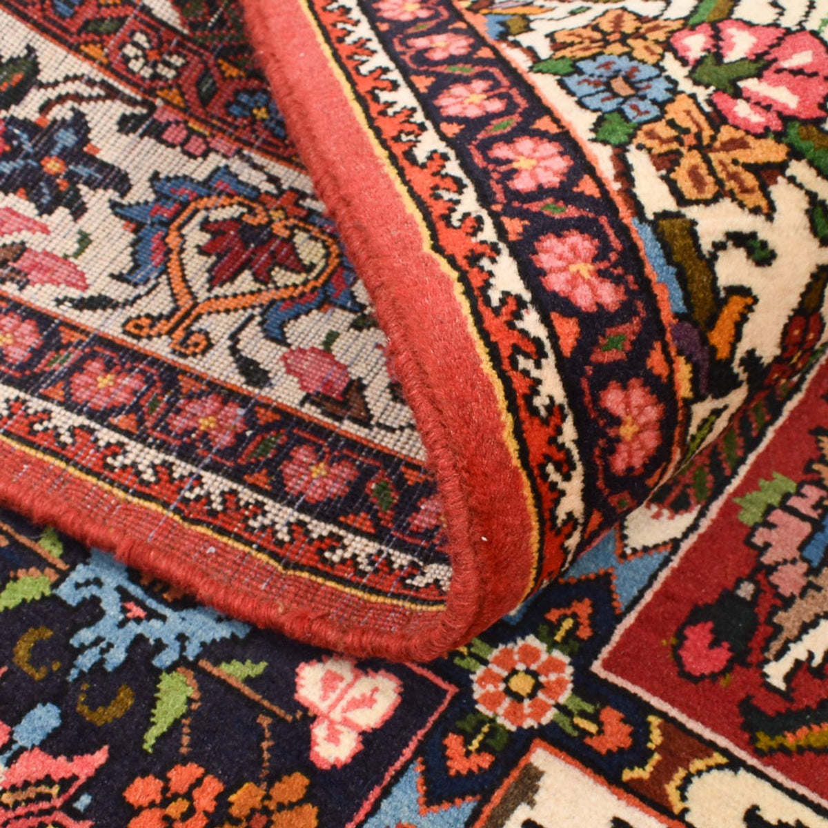 Persisk matta - Nomadic - 197 x 132 cm - flerfärgad