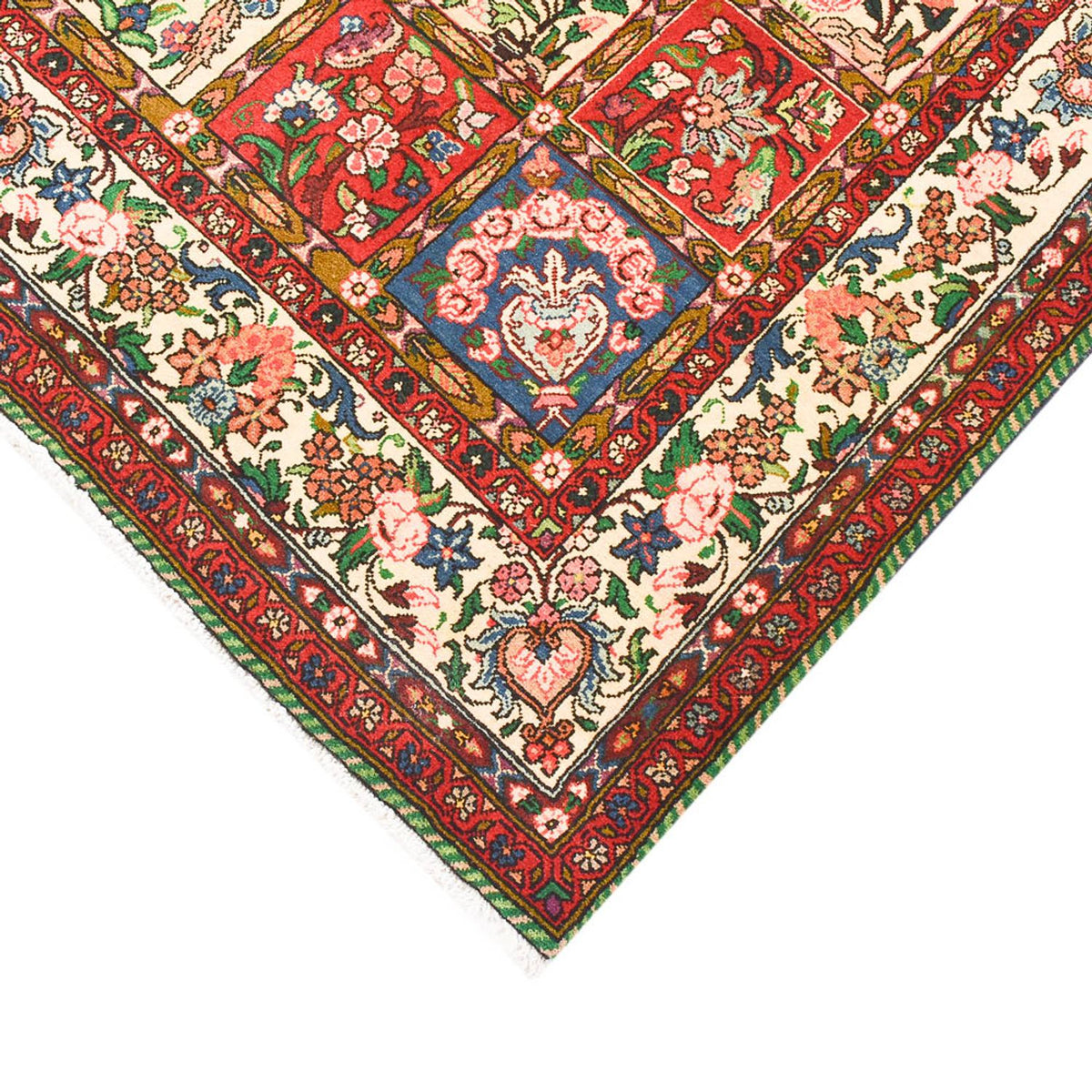 Persisk matta - Nomadic - 246 x 158 cm - flerfärgad