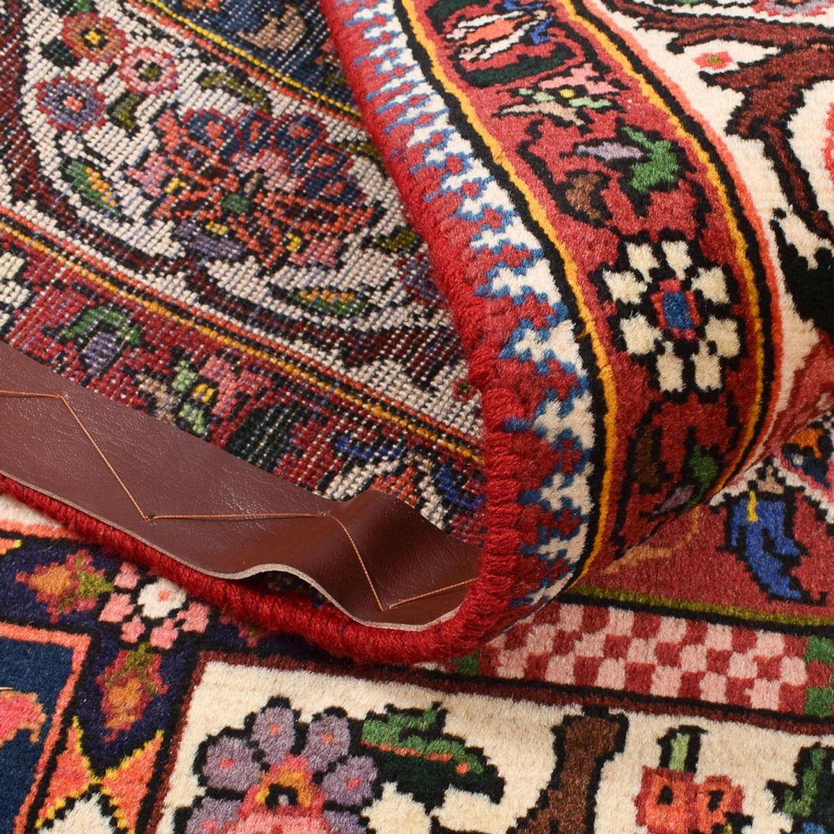 Persisk matta - Nomadic - 198 x 130 cm - flerfärgad