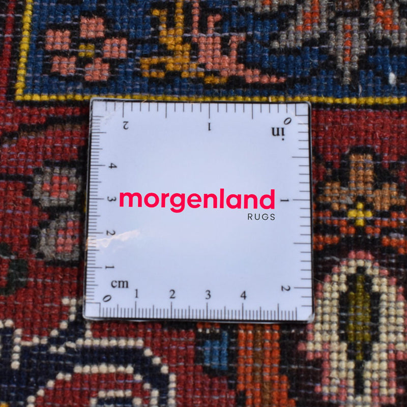 Persisk matta - Nomadic - 313 x 201 cm - mörkröd