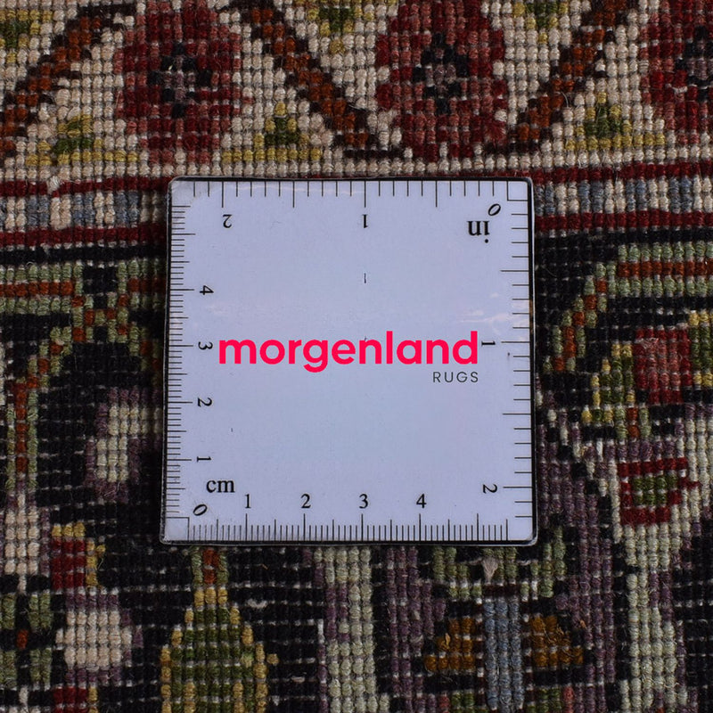 Persisk matta - Tabriz - Royal - 202 x 150 cm - mörkbrun