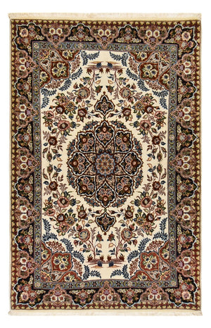 Persisk matta - Ghom - Kunglig - 218 x 138 cm - beige