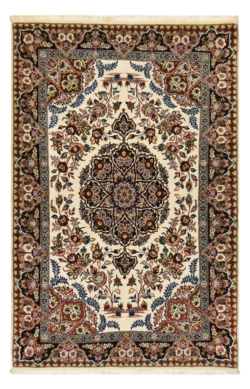 Persisk matta - Ghom - Kunglig - 218 x 138 cm - beige