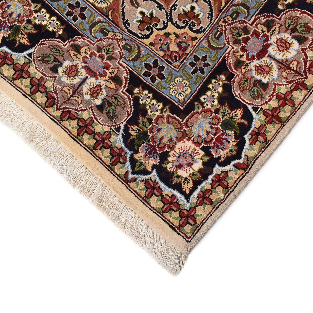 Persisk matta - Ghom - Kunglig - 218 x 138 cm - beige
