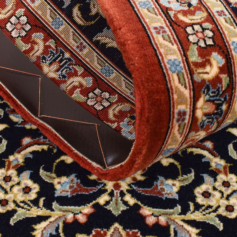 Runner Persisk matta - Ghom - Kunglig - 196 x 54 cm - mörkblå