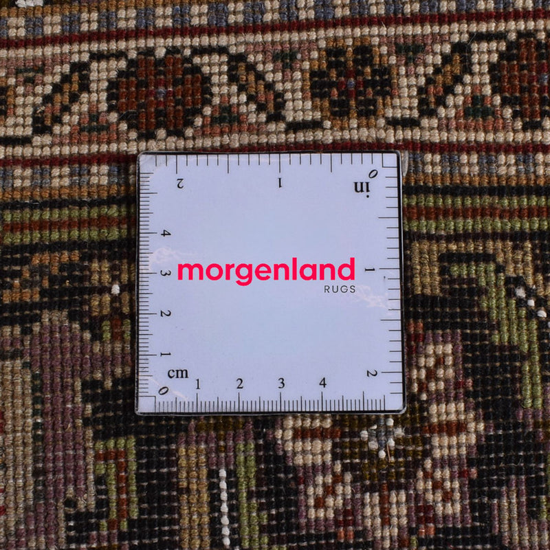 Persisk matta - Tabriz - Royal - 196 x 148 cm - mörkbrun