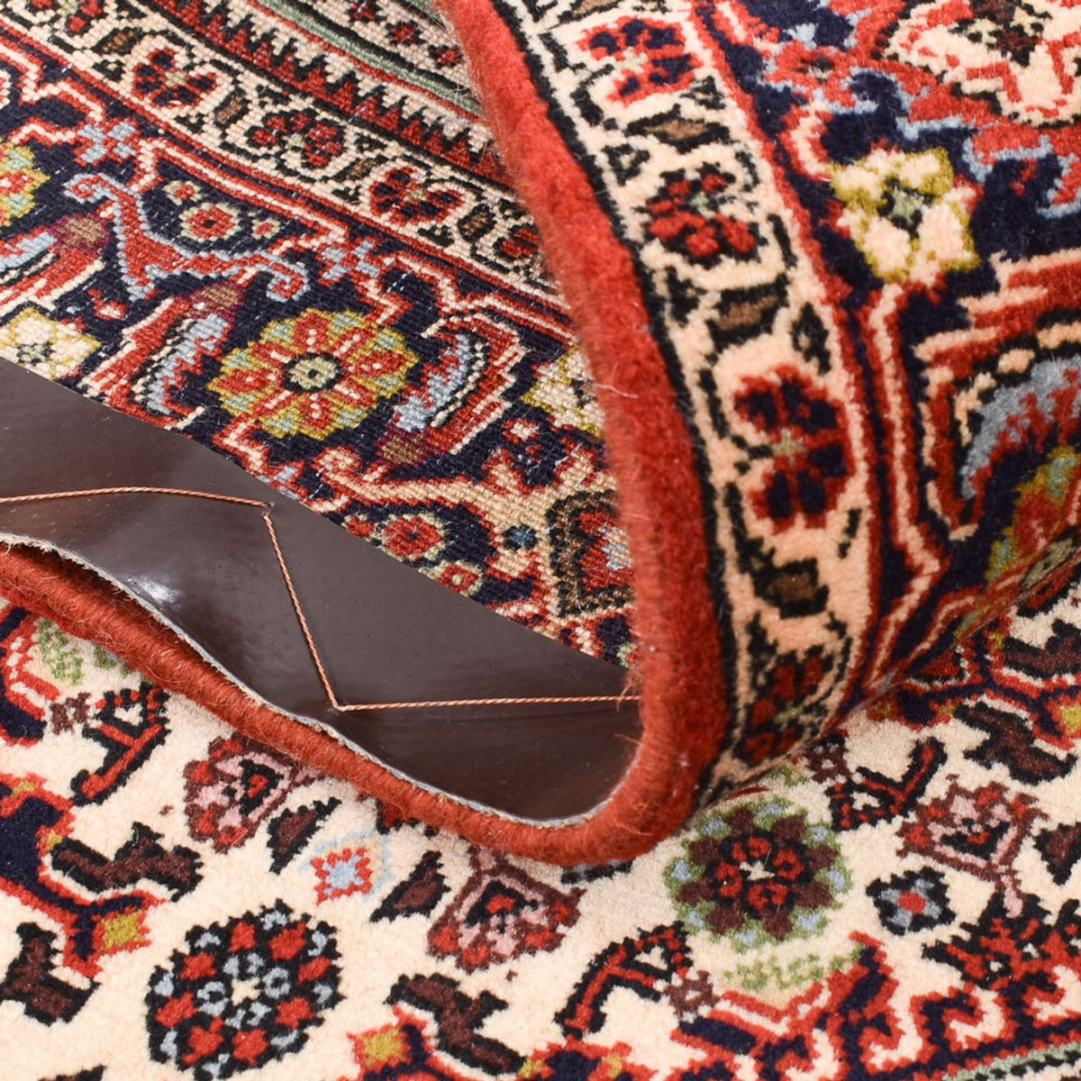 Persisk matta - Bijar - 157 x 108 cm - röd