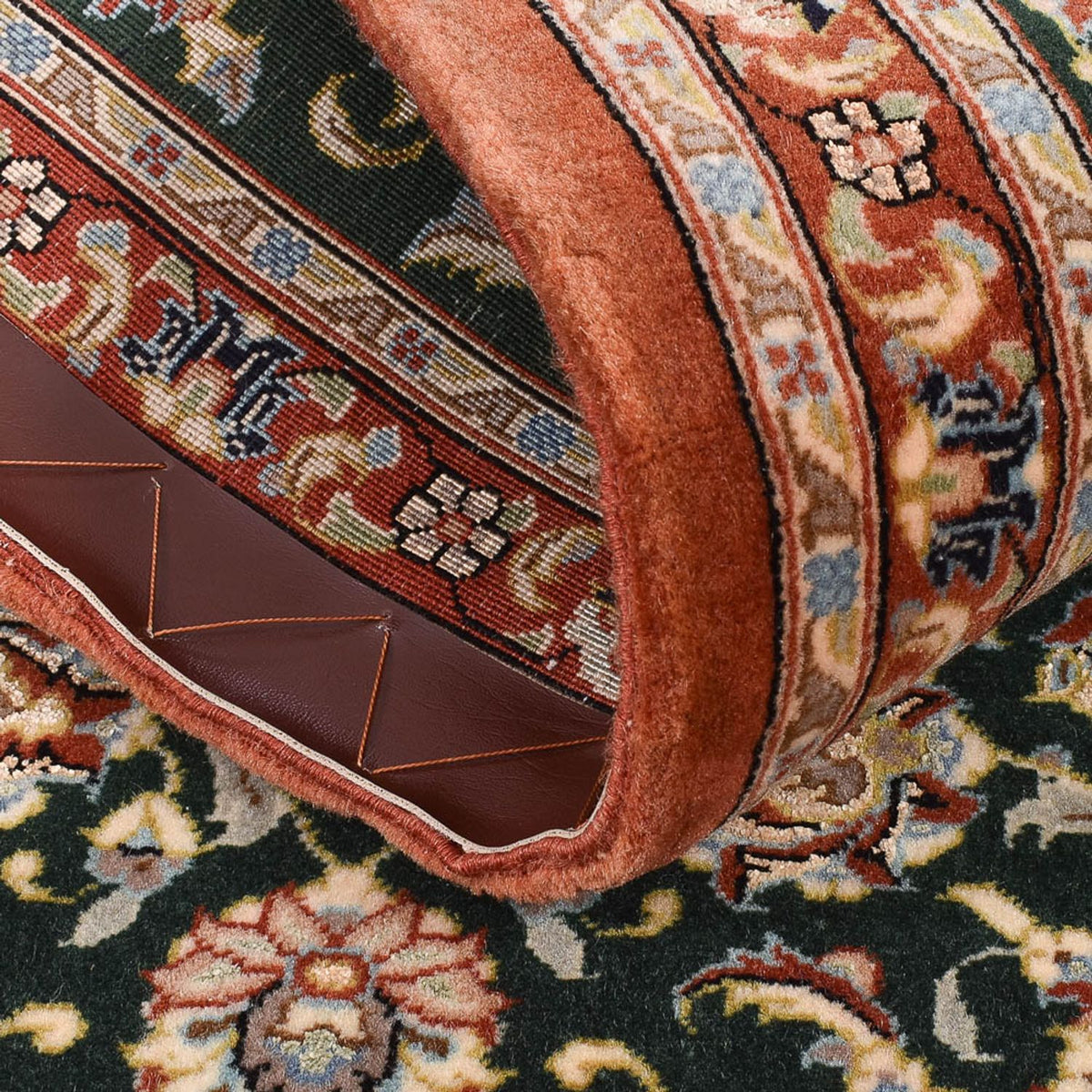 Runner Persisk matta - Ghom - Kunglig - 202 x 56 cm - mörkblå