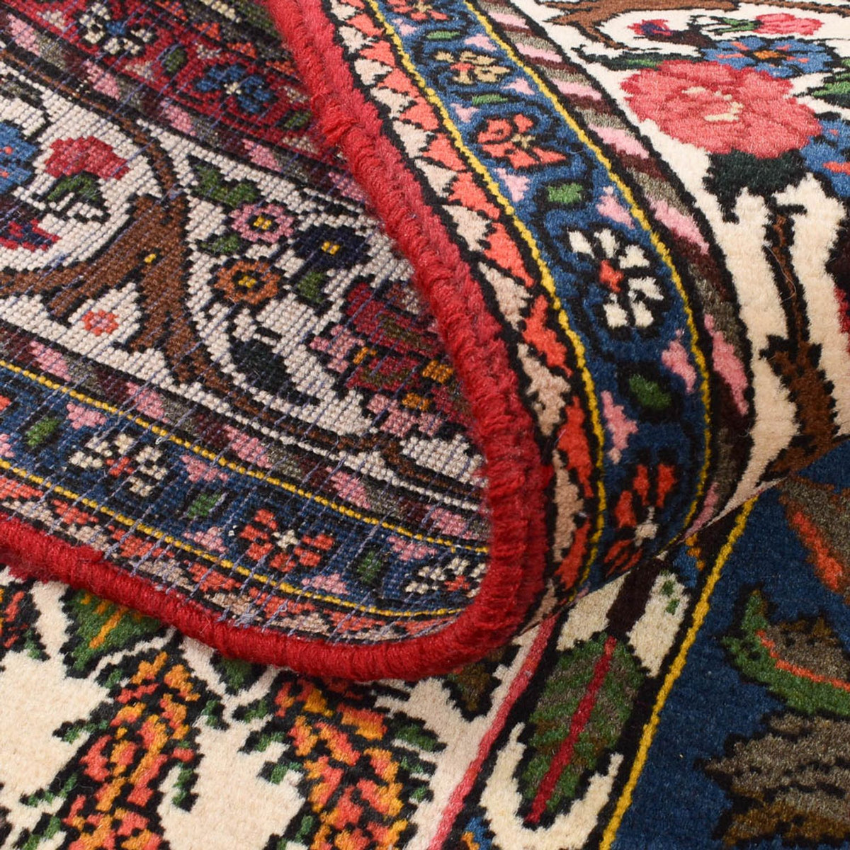 Persisk matta - Nomadic - 196 x 135 cm - flerfärgad