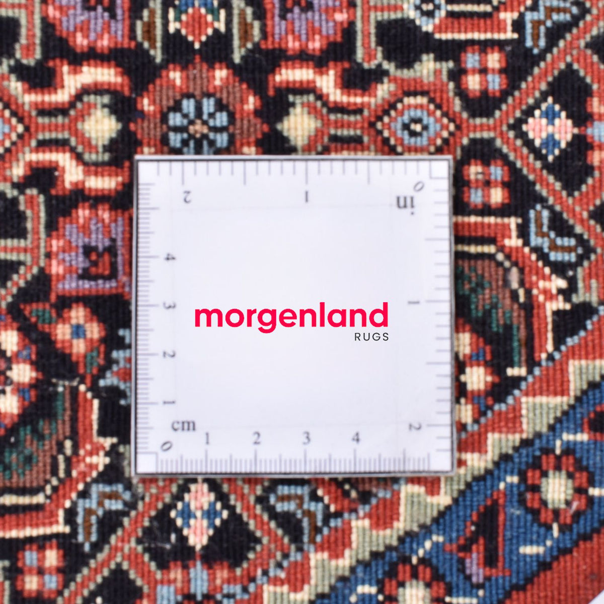 Persisk matta - Bijar runt  - 153 x 153 cm - ljusröd