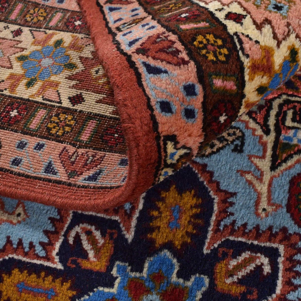 Persisk matta - Bijar - 207 x 132 cm - flerfärgad