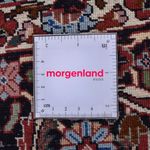 Persisk matta - Bijar runt  - 300 x 300 cm - ljusröd