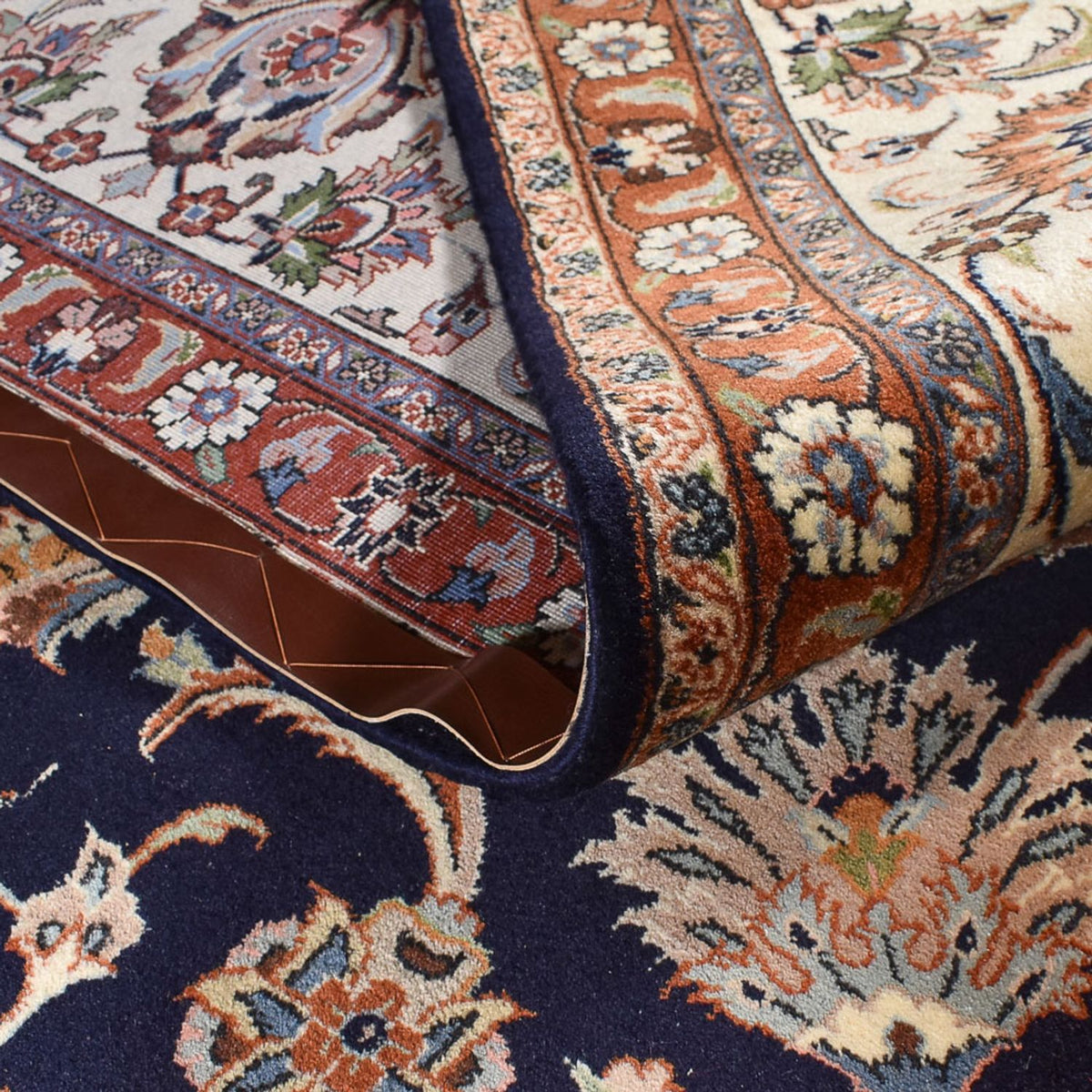 Persisk matta - Classic - Kungliga - 389 x 300 cm - mörkblå