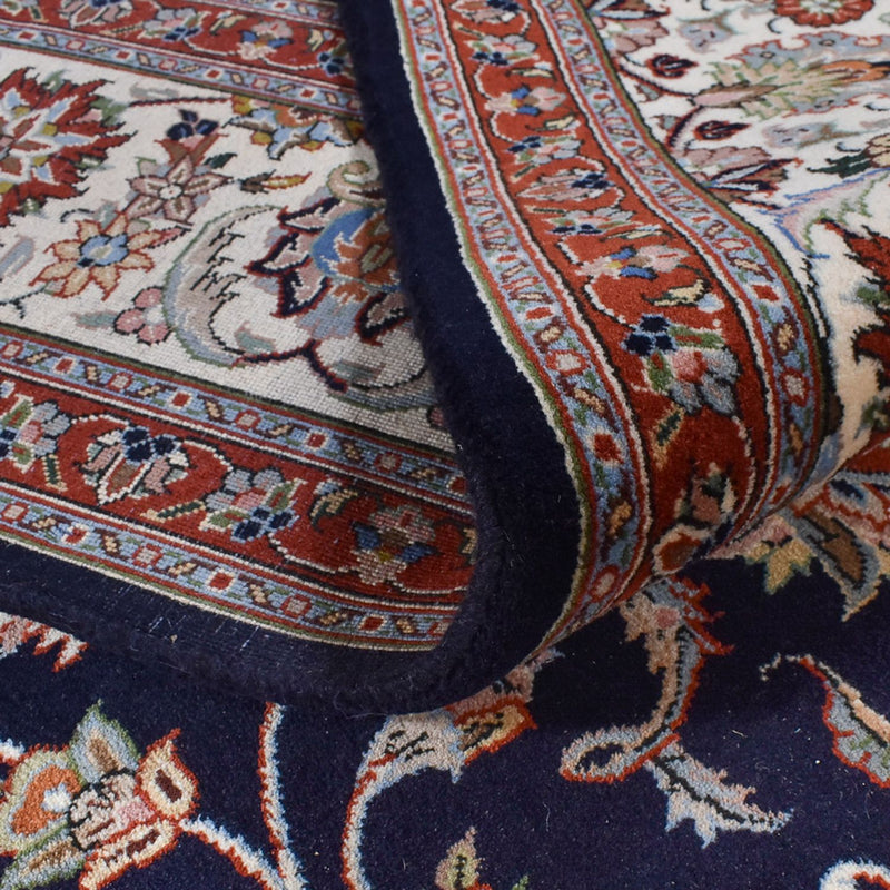 Persisk matta - Classic - Kungliga - 350 x 248 cm - mörkblå