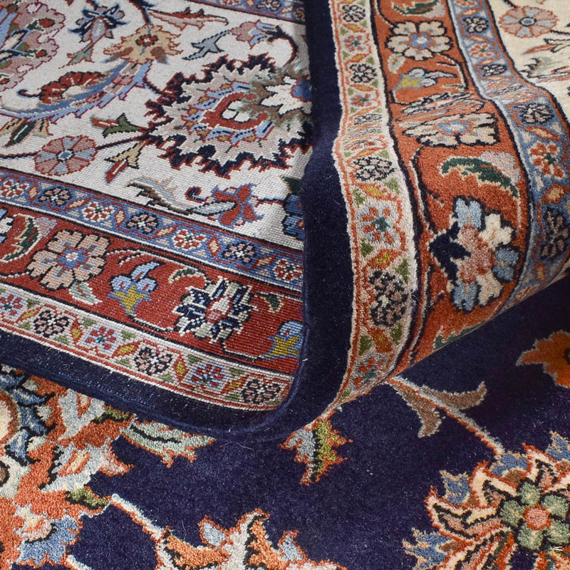 Persisk matta - Classic - Kungliga - 400 x 298 cm - mörkblå