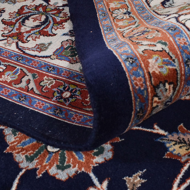 Persisk matta - Classic - Kungliga - 343 x 255 cm - mörkblå