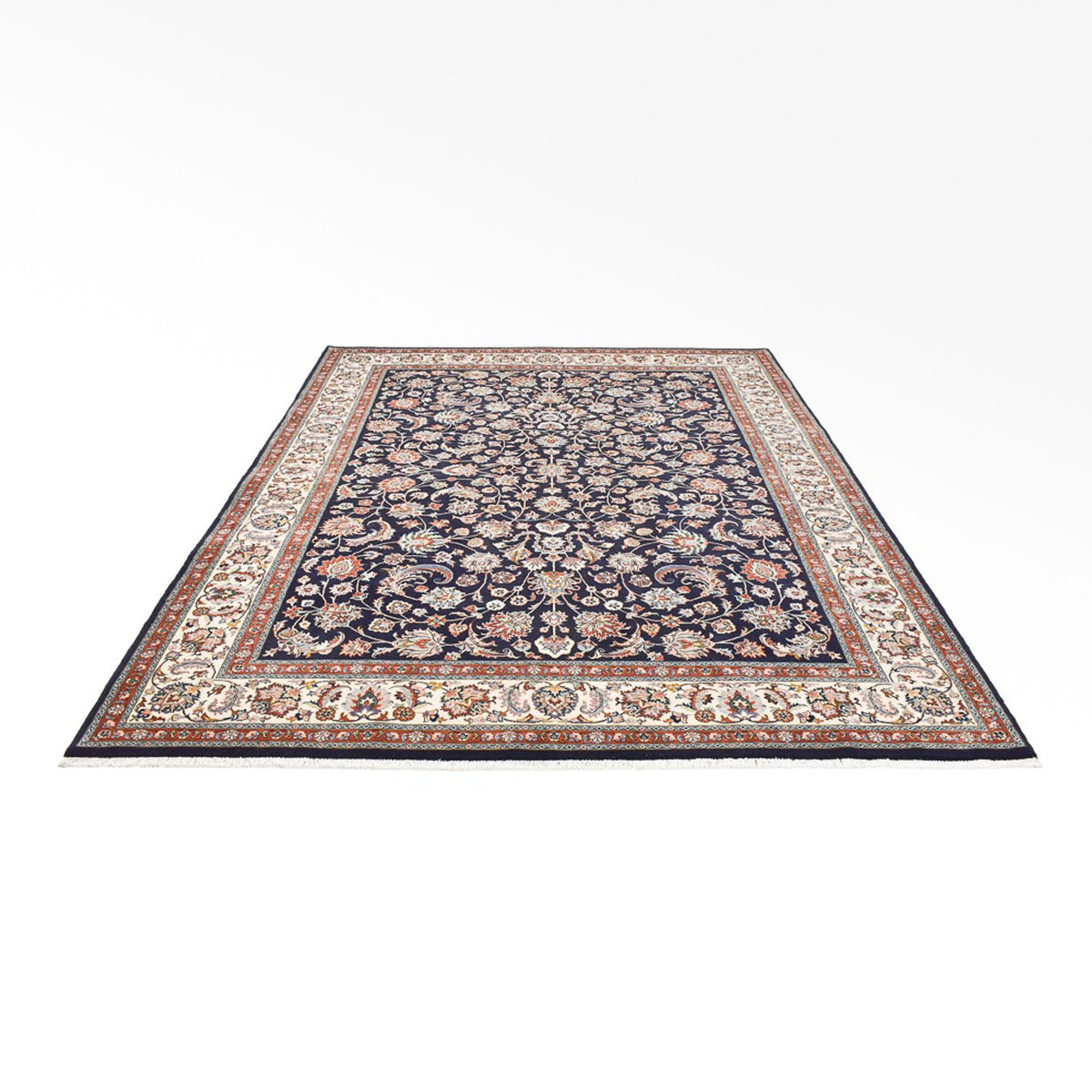 Persisk matta - Classic - Kungliga - 332 x 249 cm - mörkblå