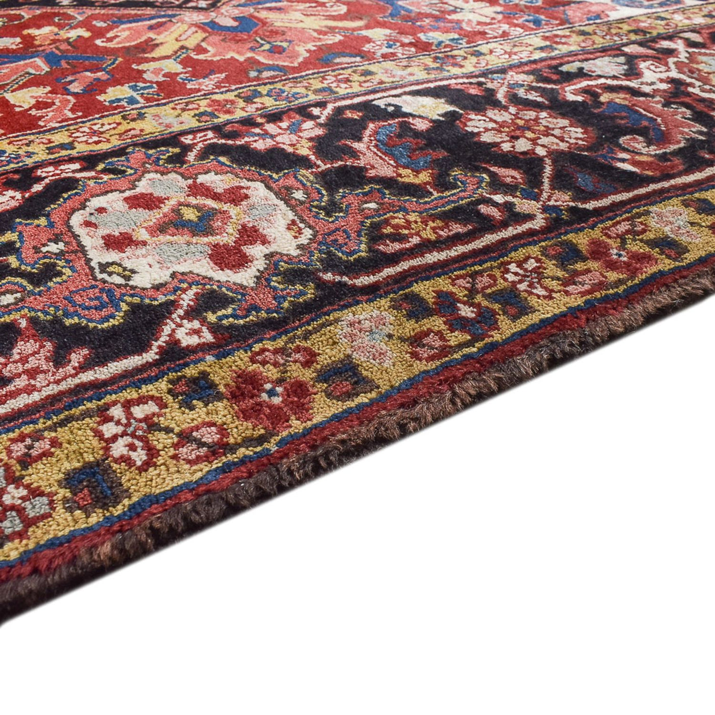 Persisk matta - Nomadic - 335 x 255 cm - bordeaux röd
