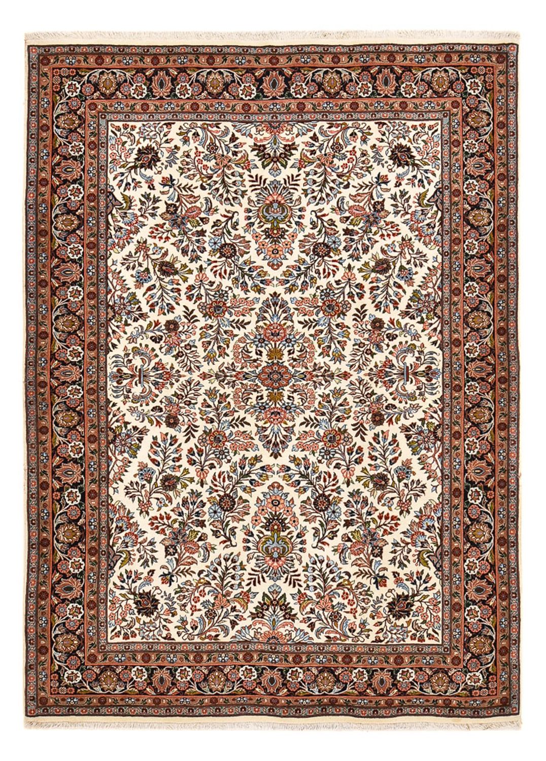 Persisk matta - Bijar - 248 x 179 cm - beige