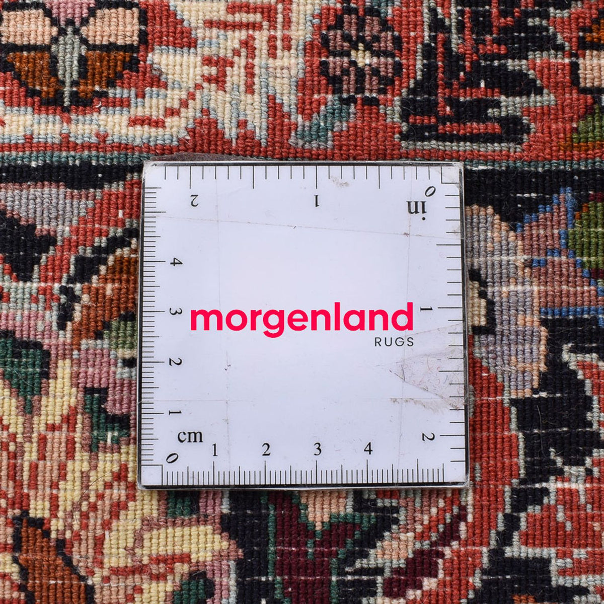 Persisk matta - Bijar - 250 x 200 cm - mörkröd