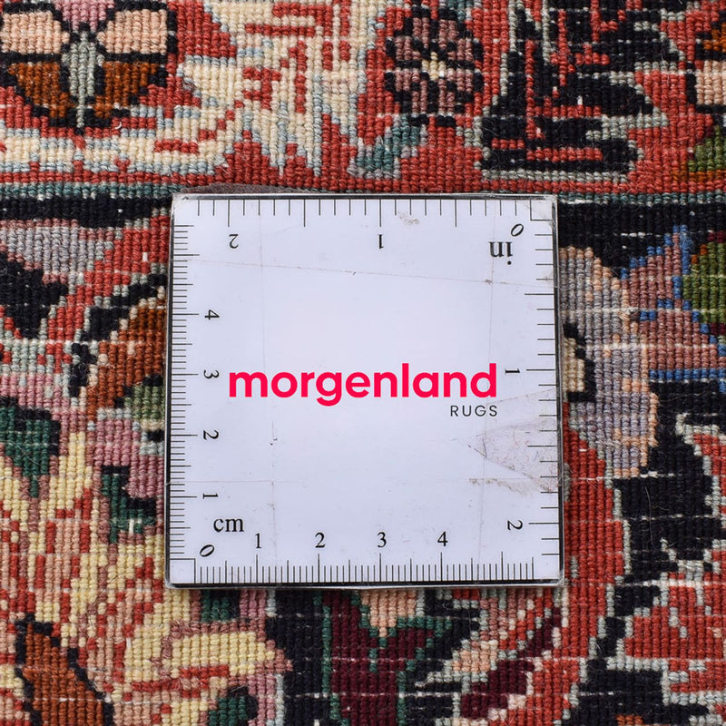 Persisk matta - Bijar - 250 x 200 cm - mörkröd