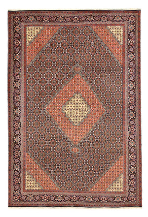 Persisk matta - Nomadic - 288 x 200 cm - bordeaux röd