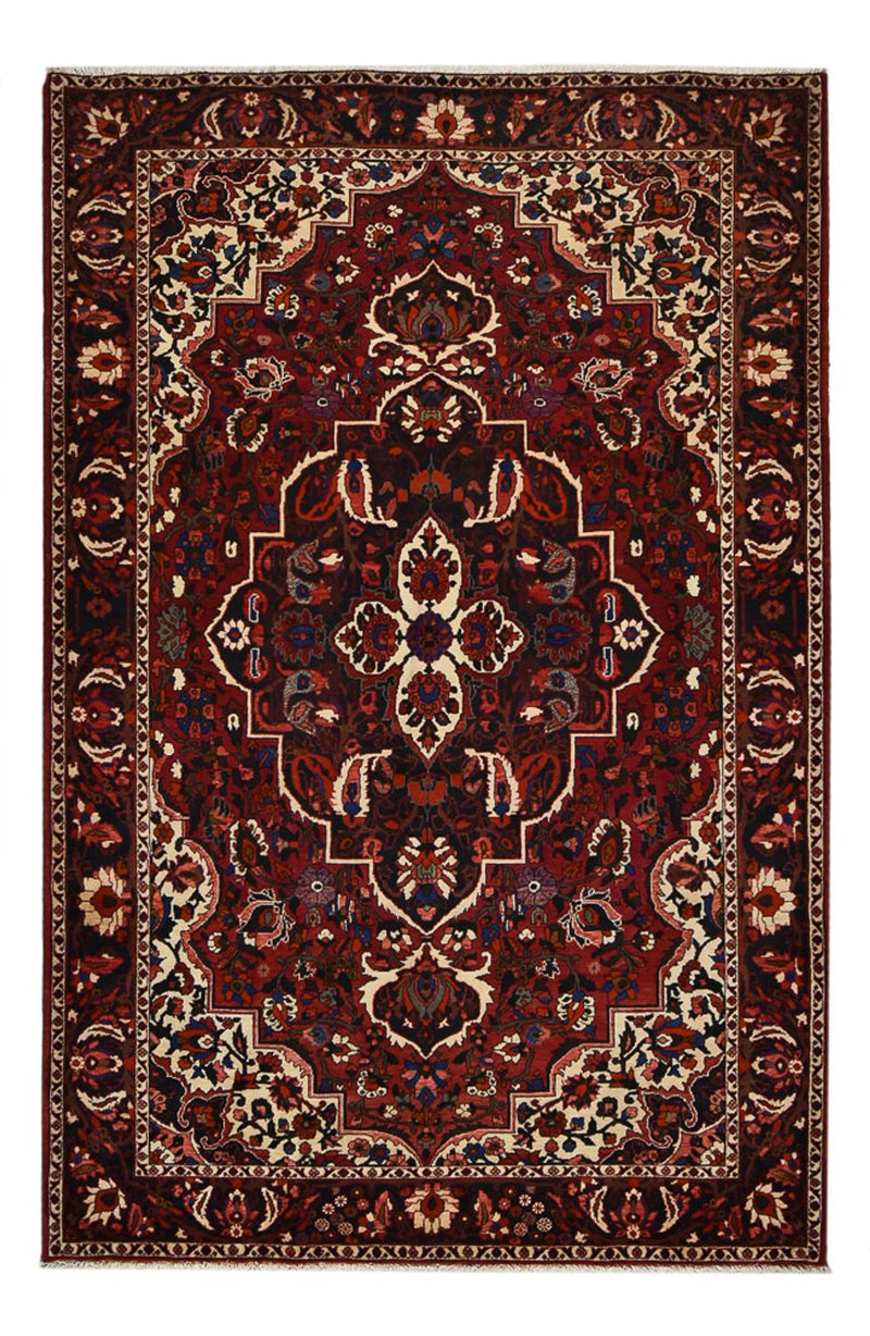 Persisk matta - Nomadic - 313 x 203 cm - mörkröd