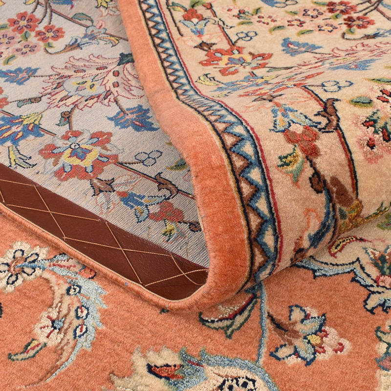 Persisk matta - Ghom - Kunglig - 255 x 201 cm - terrakotta