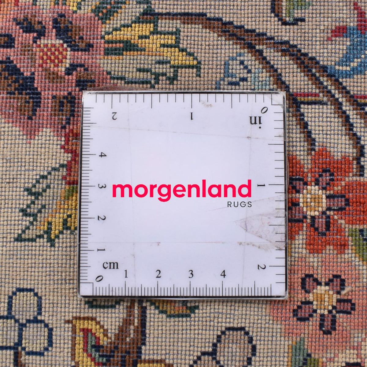 Persisk matta - Ghom - Kunglig - 255 x 201 cm - terrakotta