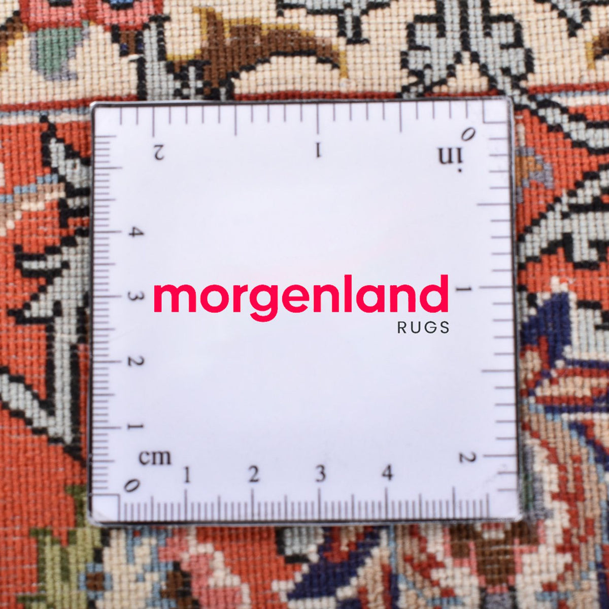 Persisk matta - Ghom - Kunglig - 205 x 137 cm - mörkblå