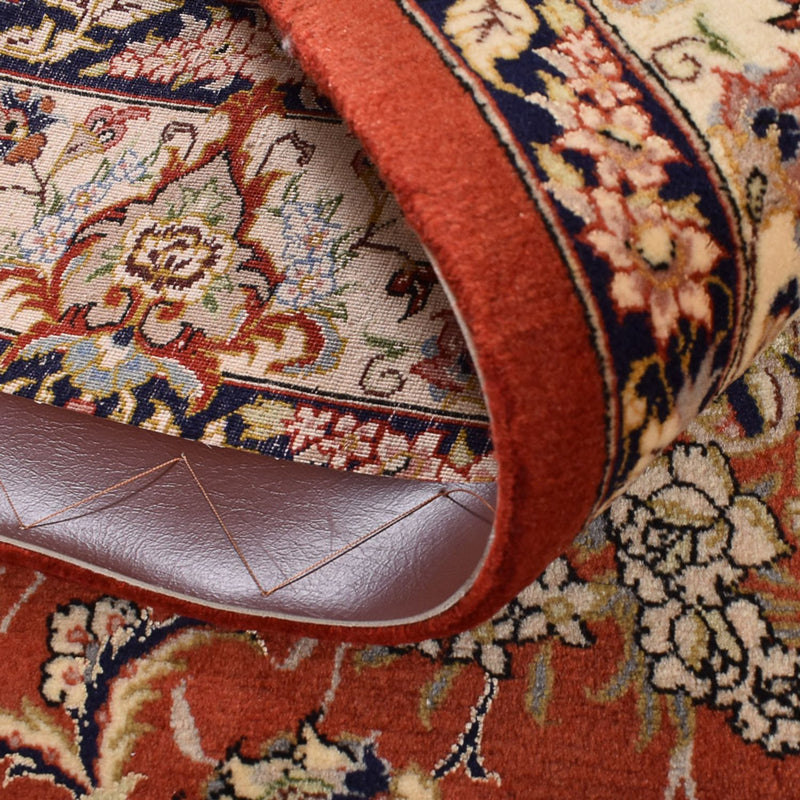 Persisk matta - Ghom - Kunglig - 205 x 138 cm - röd