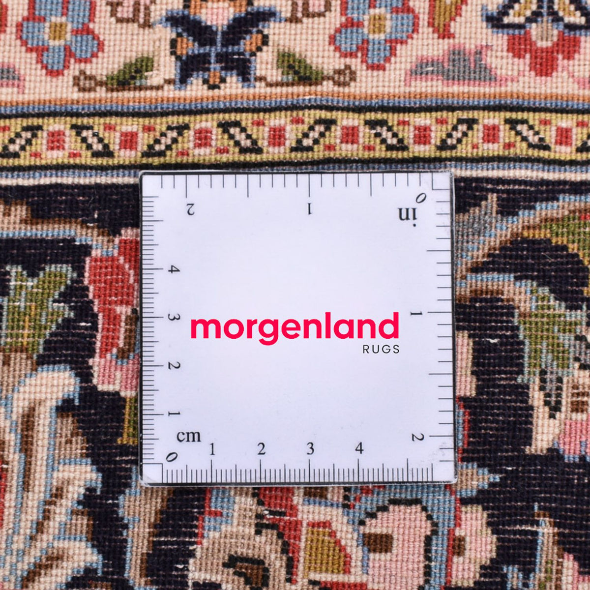 Persisk matta - Ghom - Kunglig - 220 x 141 cm - röd