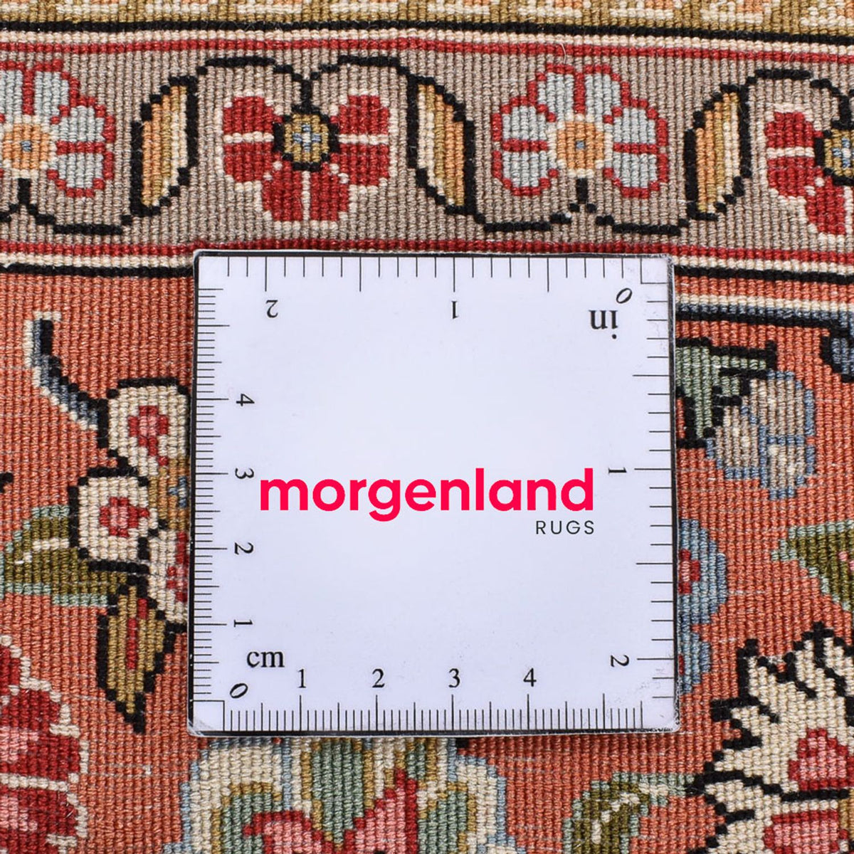 Persisk matta - Ghom - Kunglig - 208 x 137 cm - mörkblå