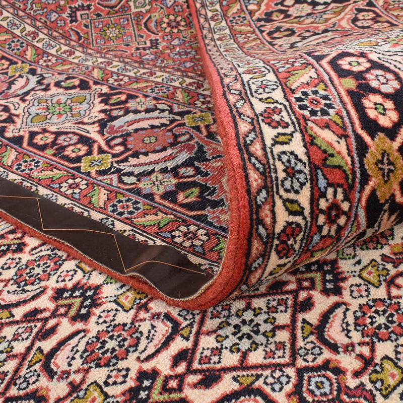 Persisk matta - Bijar - 403 x 301 cm - bordeaux röd