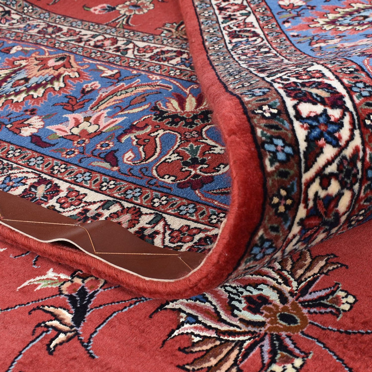 Persisk matta - Bijar - 407 x 305 cm - röd